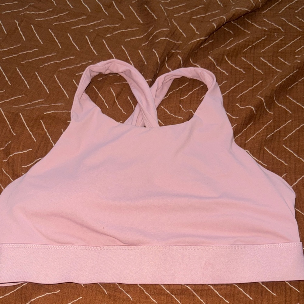 Fabletics Light Pink Sports Bra